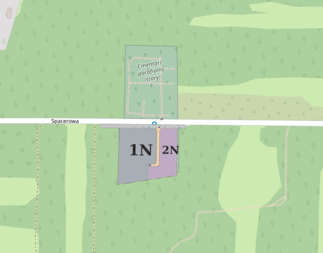 Obraz przedstawiający Cmentarz Mostki Nowy