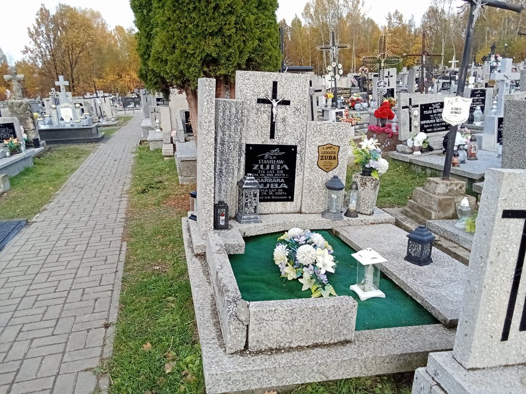 Grób Leokadia Zuba