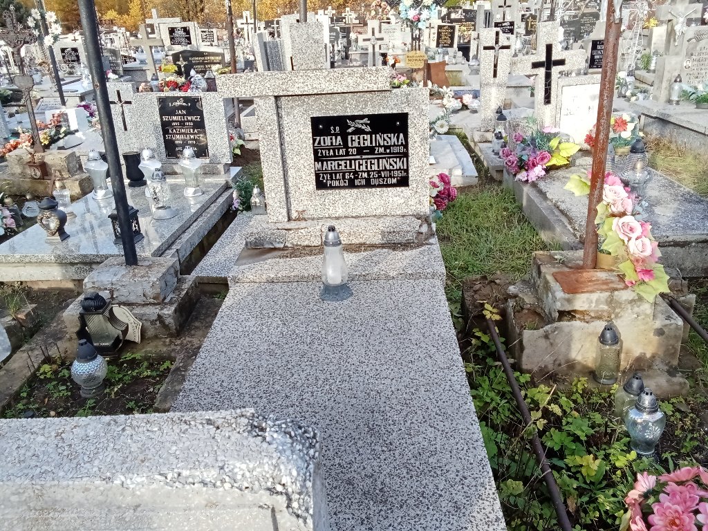 Grób Marcelina Ceglińska